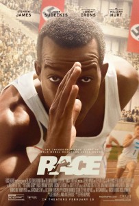 MPAA-rated "PG-13," RACE stars actor Stephan James as Jesse Owens, and will be released nationwide by Focus Features on February 19. (PRNewsFoto/McDonald&apos;s USA, LLC)