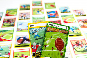 The BLITZ and HAIL MARY cards are two of the most powerful cards in the Blitz Champz deck. (PRNewsfoto/Gridiron Queendom)