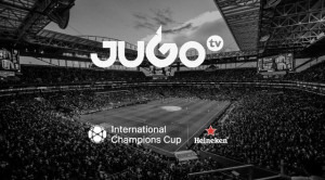 JUGOtv to be an official digital content partner for the International Champions Cup (PRNewsfoto/JUGOtv)