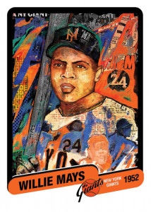 Willie Mays by Andrew Thiele