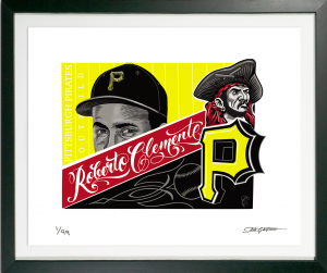 Roberto Clemente by Mister Cartoon